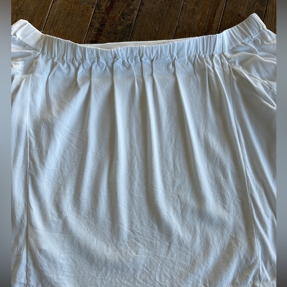 Club Monaco Yandel Off The Shoulder
Crepe Long Sleeve Blouse White Sz 12 - Picture 5 of 14